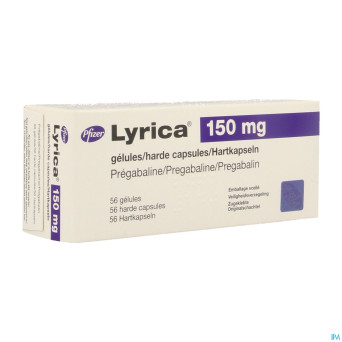 Lyrica 150mg caps durs  56 x 150mg