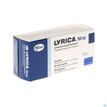 Lyrica 300mg caps durs  56 x 300mg