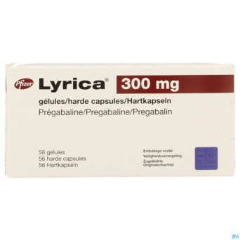 Lyrica 300mg caps durs  56 x 300mg