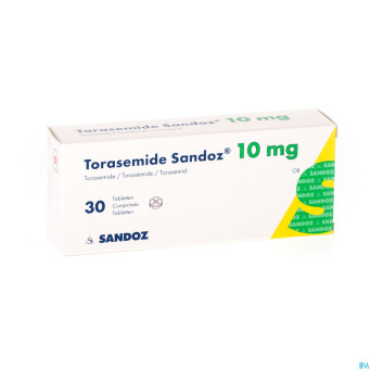 Torasemide sandoz comp  30 x 10 mg
