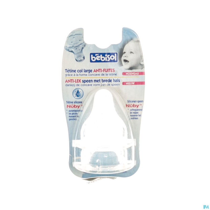 Bebisol tetine anti fuite col large 2