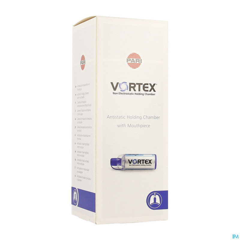 Vortex chambre inhalation anti statique   051g1000