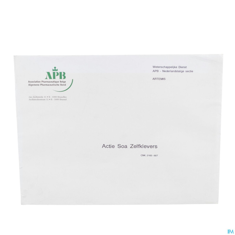 Actie soa zelfklevers