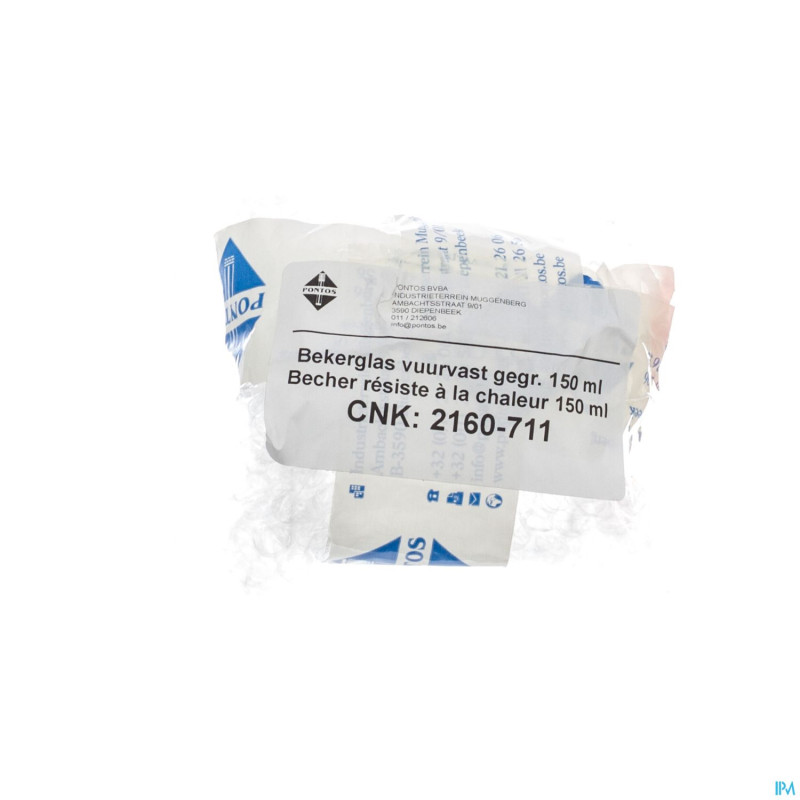 Becher resistant a la chaleur    150ml pontos