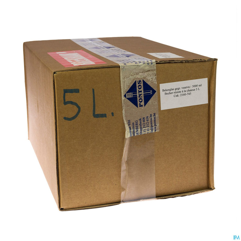 Becher resistant a la chaleur    5l pontos