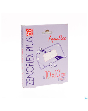 Zenoflex plus 10x10cm 5 pansement steril wtp