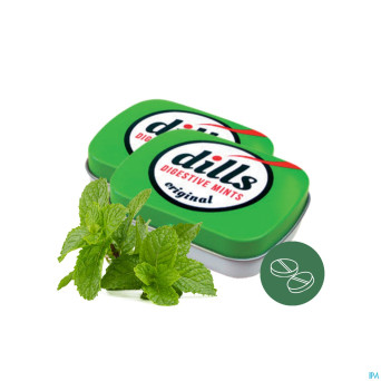 Dills digestive mints tabl 150