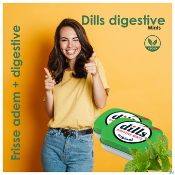 Dills digestive mints tabl 150