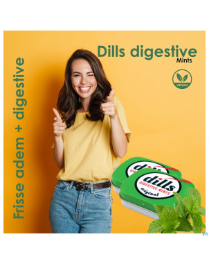 Dills digestive mints tabl 150