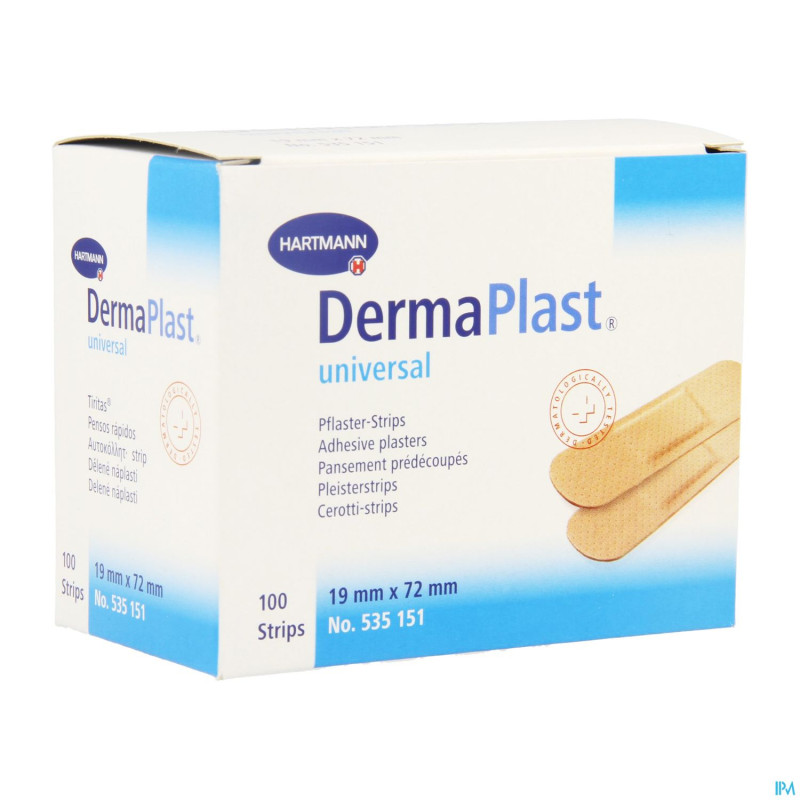 Dermaplast universal    19x72mm 100 strips 5351512