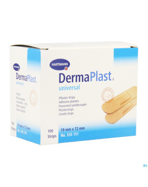 Dermaplast universal    19x72mm 100 strips 5351512