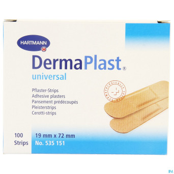 Dermaplast universal    19x72mm 100 strips 5351512
