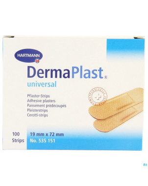 Dermaplast universal    19x72mm 100 strips 5351512