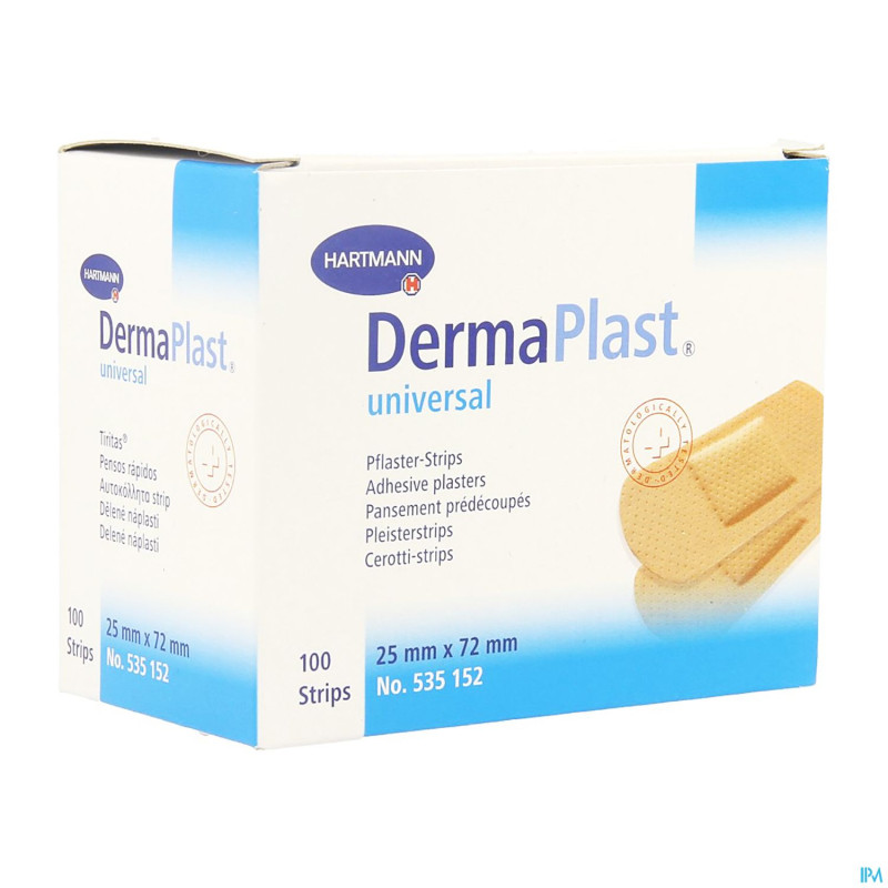 Dermaplast universal    25x72mm 100 strips 5351522