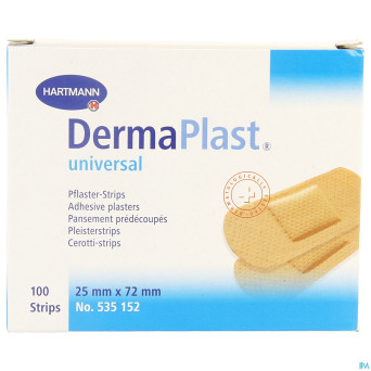 Dermaplast universal    25x72mm 100 strips 5351522