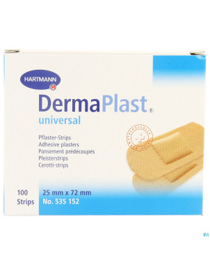 Dermaplast universal    25x72mm 100 strips 5351522