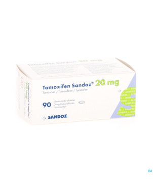 Tamoxifen sandoz comp 90 x 20 mg