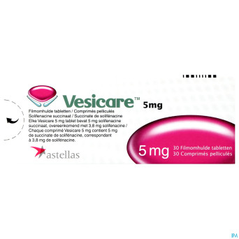 Vesicare tabl 30 x  5 mg