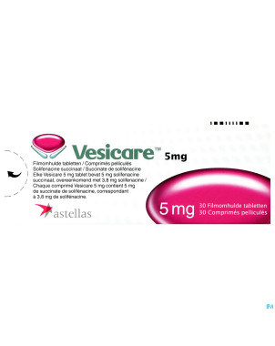 Vesicare tabl 30 x  5 mg