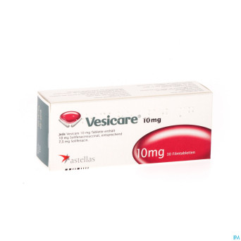 Vesicare tabl 30 x 10 mg
