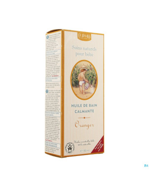 Euphia baby huile bain calmante orange douce 150ml
