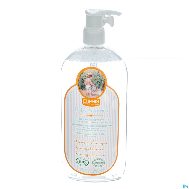 Euphia baby lot flor.nett. s/rinc fl.orang.1x500ml
