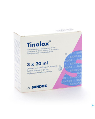 Tinalox sol per os 3 x 20 ml