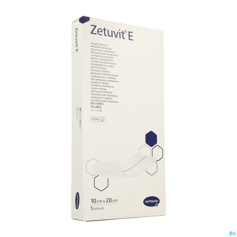 Zetuvit e hartm ster    10x20cm  5 4137794