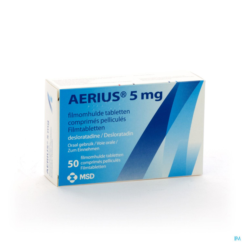 Aerius comp 50 x 5 mg