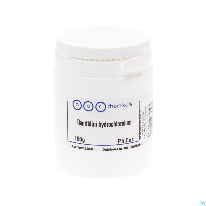 Ranitidine hcl    100g abc