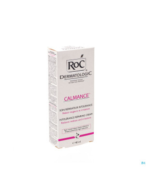 Roc calmance soin reparateur intolerance 40ml