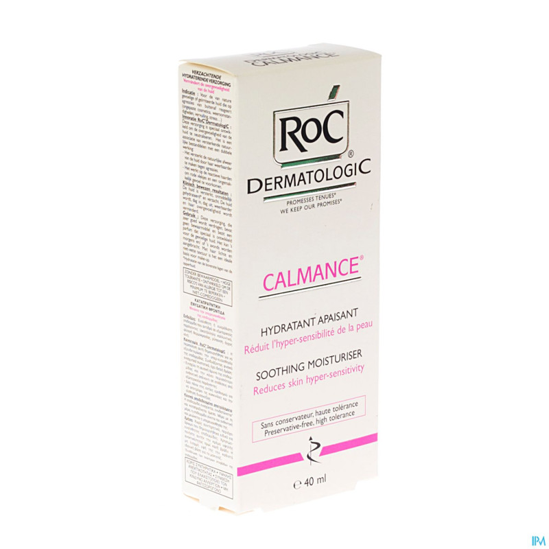 Roc calmance hydratant apaisant 40ml