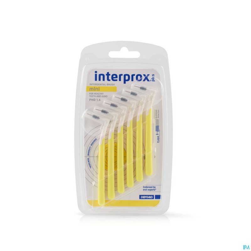 Interprox plus mini jaune interd.    6 1350