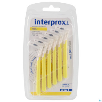 Interprox plus mini jaune interd.    6 1350