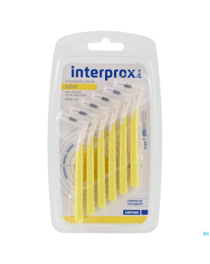 Interprox plus mini jaune interd.    6 1350