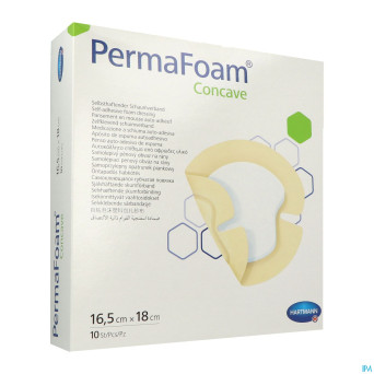 Permafoam concave    16,5x18cm 10 4094297