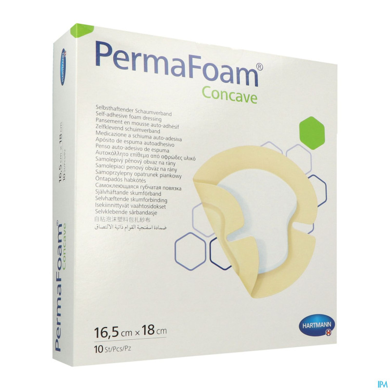 Permafoam concave    16,5x18cm 10 4094297