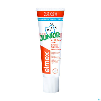 Elmex junior dentifrice 6-12ans 75ml