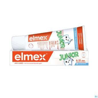 Elmex junior dentifrice 6-12ans 75ml