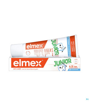 Elmex junior dentifrice 6-12ans 75ml