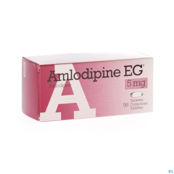Amlodipine eg comp  98 x  5 mg