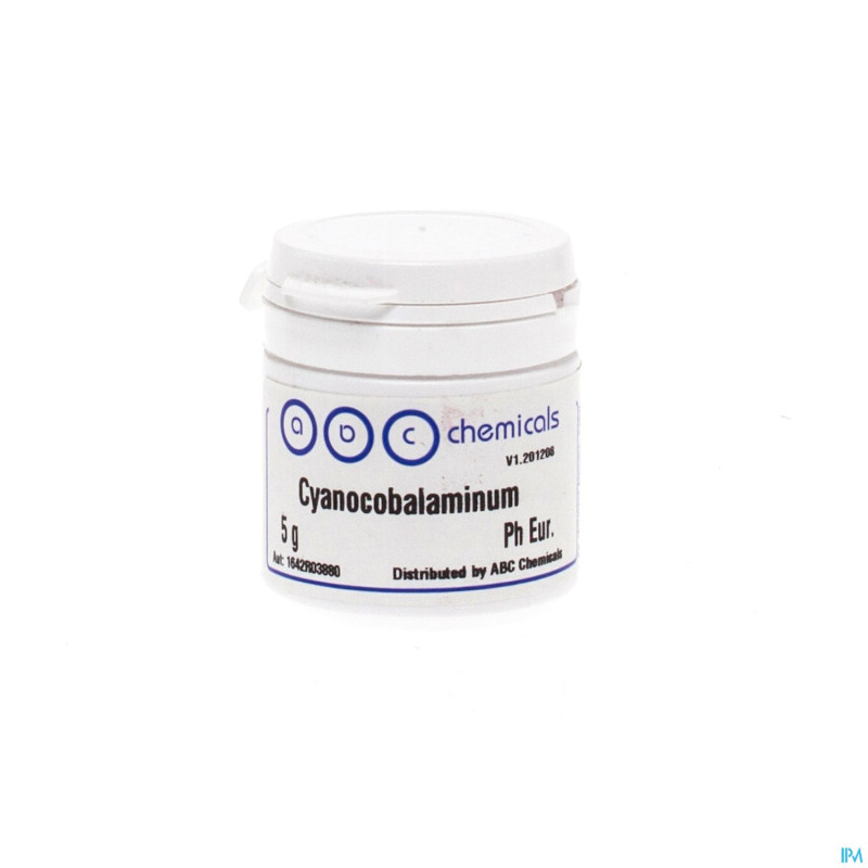 Cyanocobalamine vit b12    5g abc