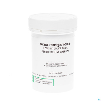 Fer 3 oxide rouge pdr    1g certa
