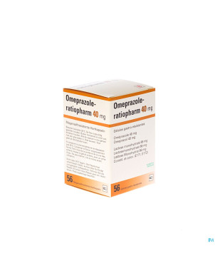 Omeprazole ratiopharm caps 56 x 40 mg