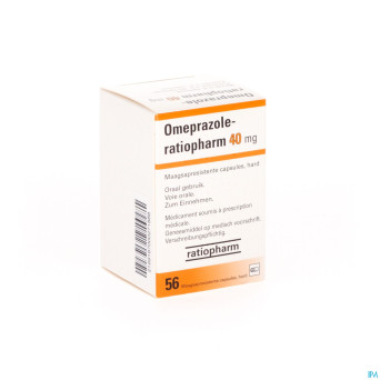 Omeprazole ratiopharm caps 56 x 40 mg