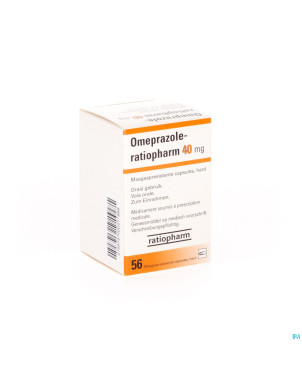 Omeprazole ratiopharm caps 56 x 40 mg