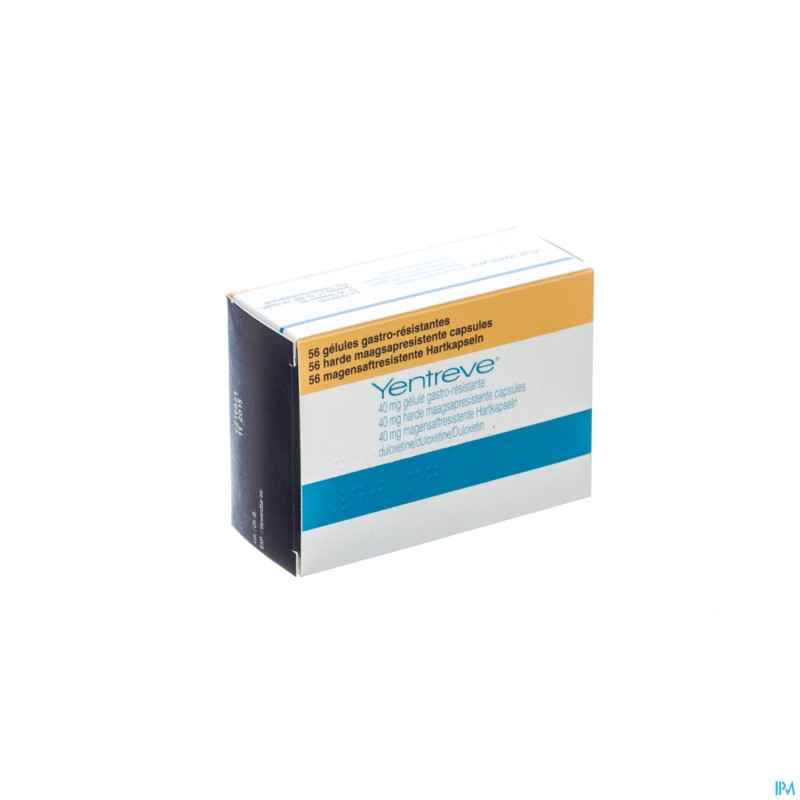 Yentreve caps 56 x 40 mg