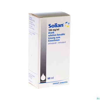 Solian sol per os fl 60 ml 100 mg/ml