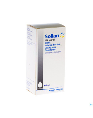 Solian sol per os fl 60 ml 100 mg/ml