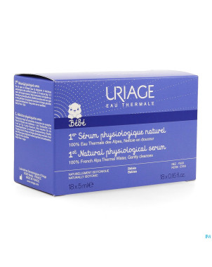 Uriage isophy serum physio naturel unidose 20x5ml